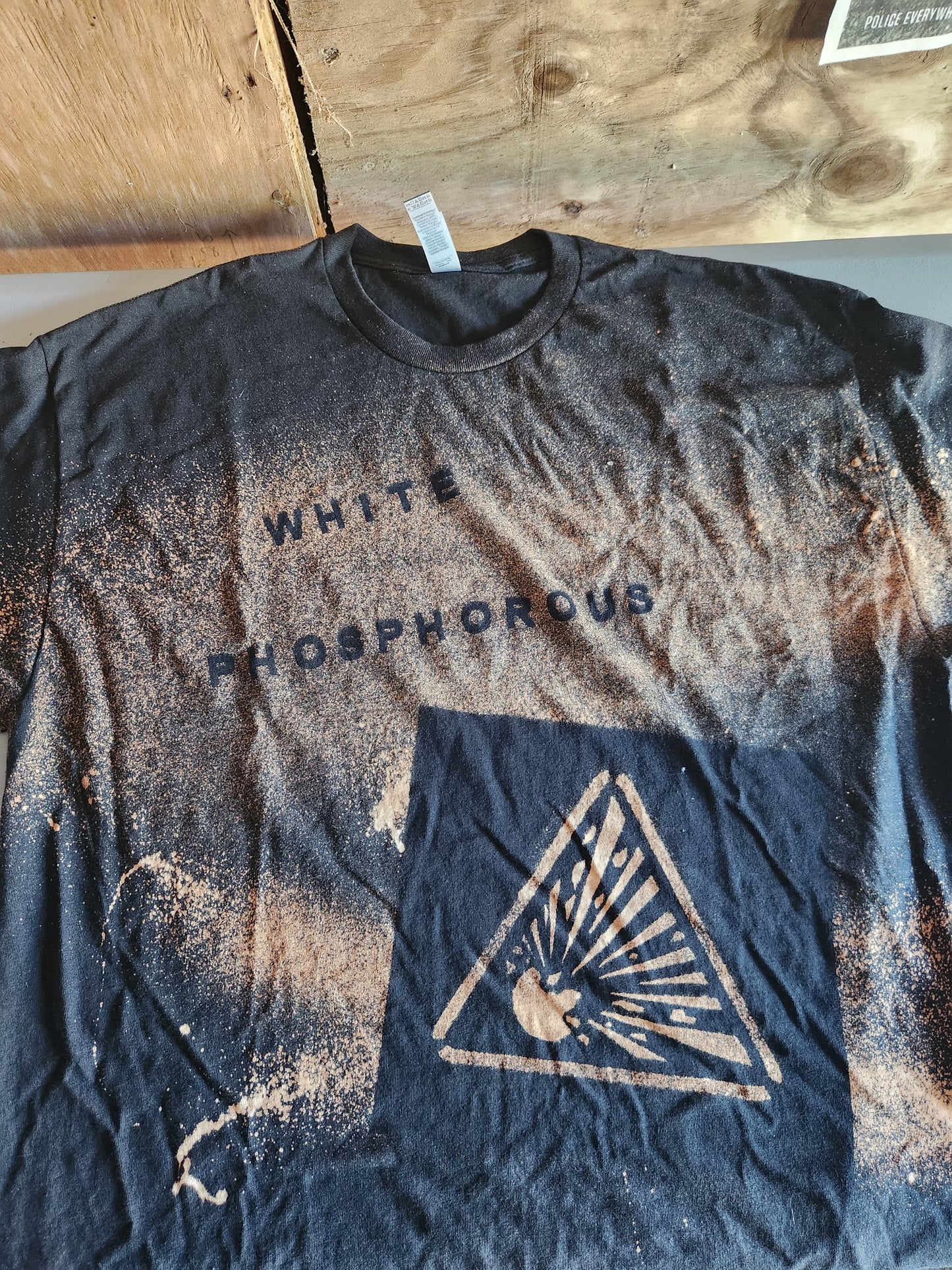 DIY White Phosphorous Shirt