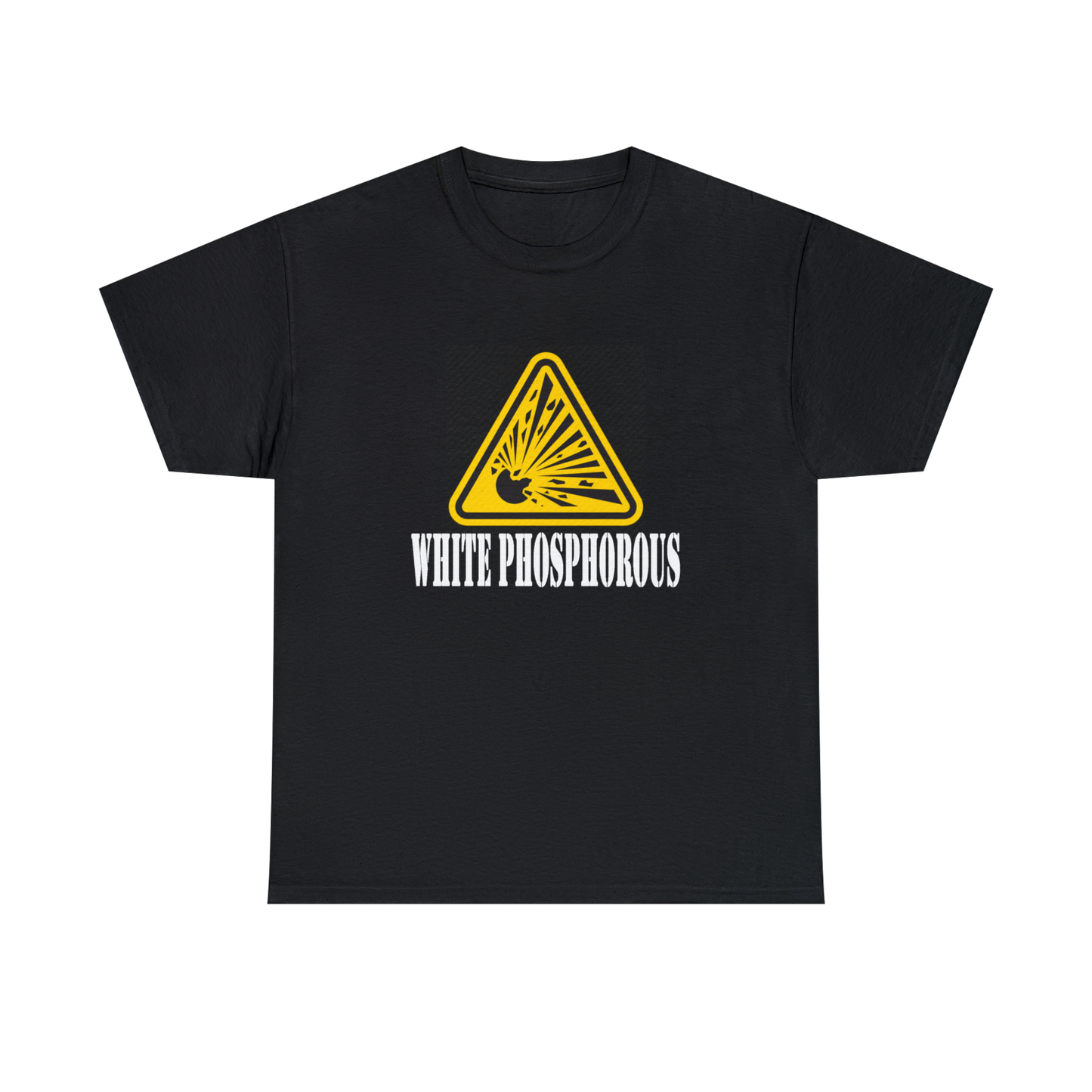 White Phosphorous Logo #3 Unisex Heavy Cotton Tee